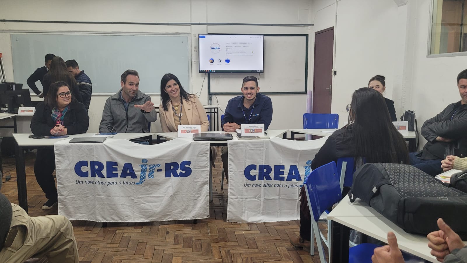 Eng. Civil Adalberto Schafer, coordenador do curso de Engenharia Civil da Urcamp e conselheiro do CREA-RS, um dos idealizadores do encontro